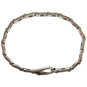美品 グッチ Gロゴ シルバー925 シルバー ブレスレット 1390【中古】GUCCI