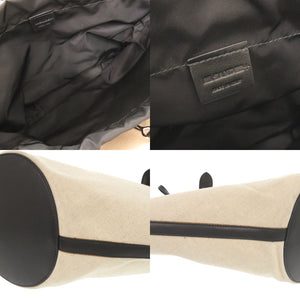美品 ジルサンダープラス ソンブレロ キャンバス レザー ベージュ 2WAY ショルダーバッグ 1437【中古】JIL SANDER＋