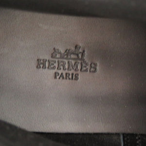 未使用品 エルメス レザーソール ケリーブーツ フォーチュン レザー ブラック 黒 ブーツ 1439【中古】HERMES