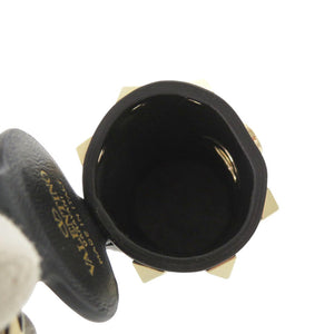 未使用 ヴァレンティノ ガラヴァーニ ロックスタッズ ペット マナーポーチホルダー XW2P0W89VIT レザー ブラック 小物入れ 黒 1472【中古】Valentino Garavani