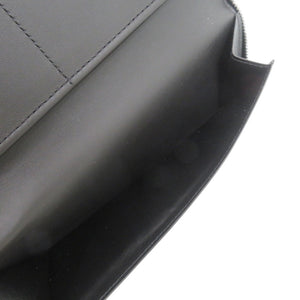 新品同様 ルイ ヴィトン ラウンドファスナー ジッピーウォレット ヴェルティカル M62902 シャドウレザー ブラック LV 黒 長財布 1480【中古】LOUIS VUITTON