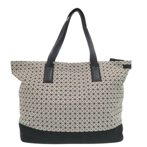 新品同様 イッセイミヤケ BAOBAO バオバオ BB69-AG021 グレー ブラック トートバッグ 黒 1484【中古】ISSEY MIYAKE