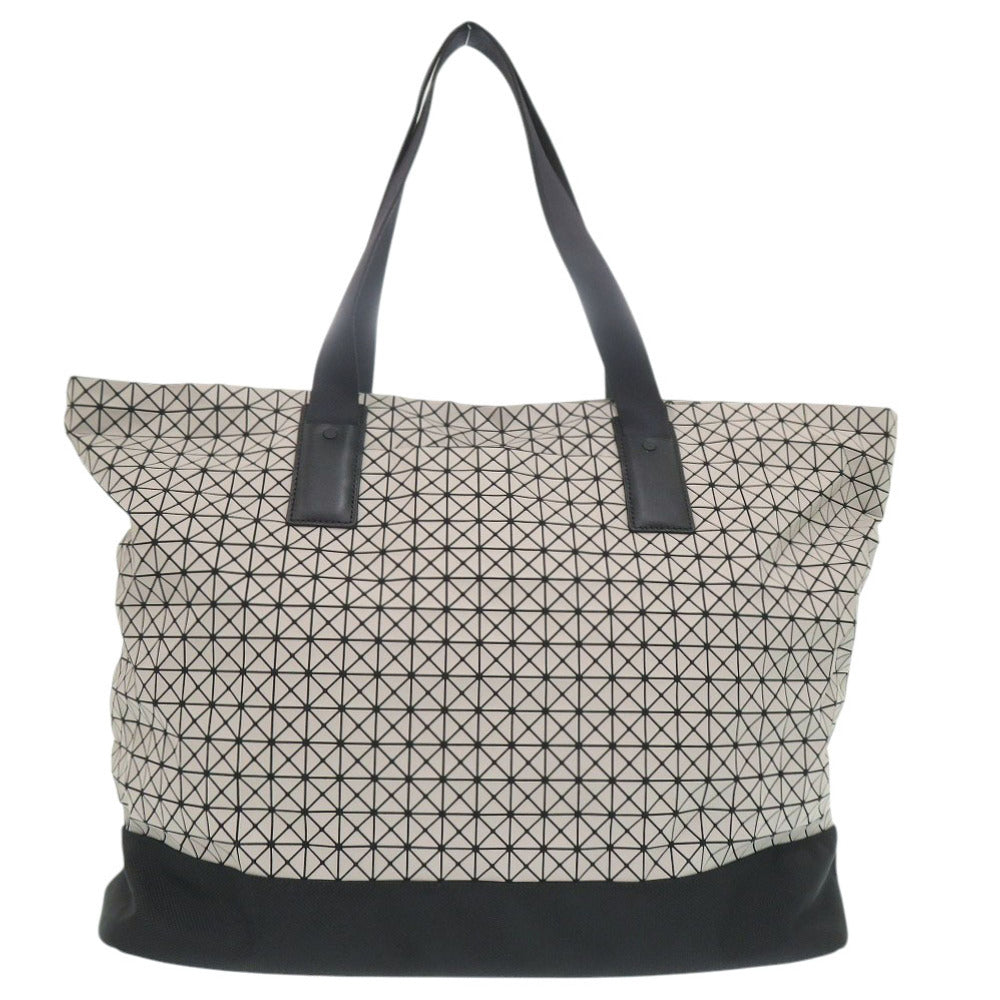 新品同様 イッセイミヤケ BAOBAO バオバオ BB69-AG021 グレー ブラック トートバッグ 黒 1484【中古】ISSEY MIYAKE