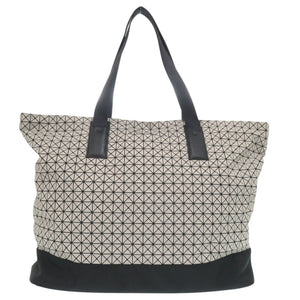 新品同様 イッセイミヤケ BAOBAO バオバオ BB69-AG021 グレー ブラック トートバッグ 黒 1484【中古】ISSEY MIYAKE