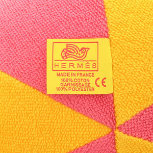 未使用 エルメス ビーチボール アニモー ナッテ コットン ピンク/イエロー おもちゃ 玩具 1488【中古】HERMES ベビー キッズ