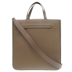 新品同様 バーバリー レザー ブラウン 2way トートバッグ 1494【中古】BURBERRY
