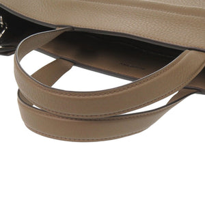 新品同様 バーバリー レザー ブラウン 2way トートバッグ 1494【中古】BURBERRY