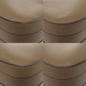 新品同様 バーバリー レザー ブラウン 2way トートバッグ 1494【中古】BURBERRY