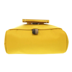 美品 フェンディ バゲット フォンポーチ 7AS056 ナイロン イエロー ショルダーバッグ 黄 1514【中古】FENDI