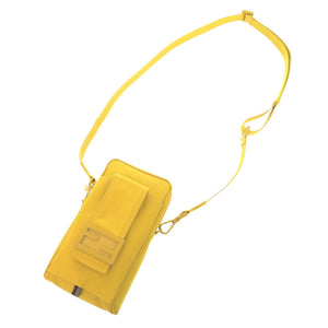 美品 フェンディ バゲット フォンポーチ 7AS056 ナイロン イエロー ショルダーバッグ 黄 1514【中古】FENDI