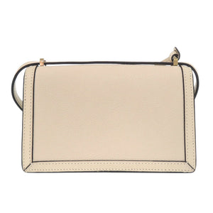 美品 ロエベ バルセロナ スモール レザー ベージュ ショルダーバッグ 1553【中古】LOEWE