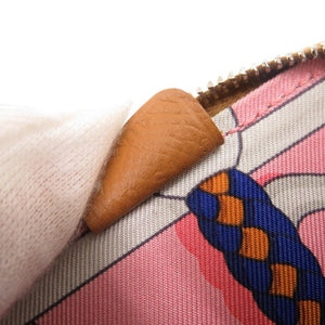 美品 エルメス アザップ シルクイン コンパクト ミニ ヴォーエプソン ゴールド シルバー金具 C刻印(2018年製) コインケース 茶 1560【中古】HERMES