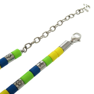 新品同様 ルイ ヴィトン ブラスレ サンライズ M00653 メタル ブルー LV ブレスレット 1561【中古】LOUIS VUITTON