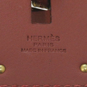 新品同様 エルメス オーケリー GM ヴォースイフト ルージュアッシュ ゴールド金具 Z刻印(2021年製) ペンダント ネックレス 赤 1564【中古】HERMES