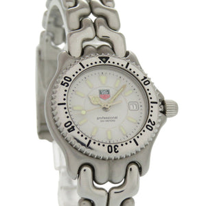 タグホイヤー セルデイト WG1312-2 SS ホワイト 白文字盤 クオーツ 腕時計 1600【中古】TAG HEUER