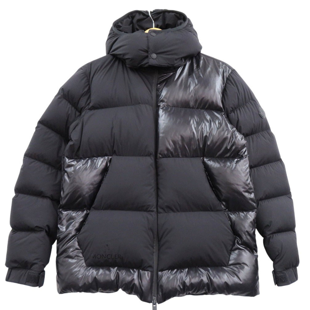 美品 モンクレール パラディ PALLARDAY ダウンジャケット G20911A000 ダウン フェザー ブラック 1639【中古】MONCLER