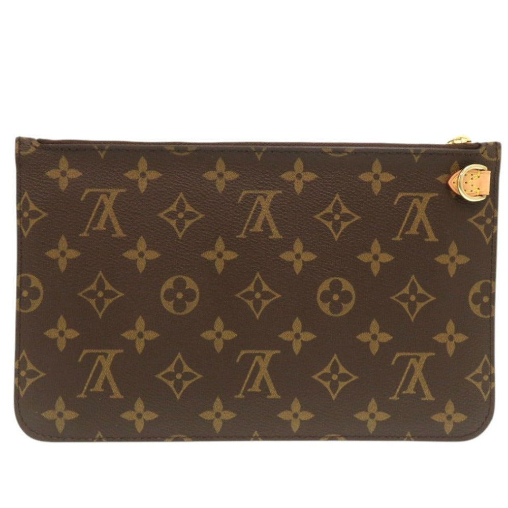 新品同様 ルイ ヴィトン ネヴァーフルポーチ MM/GM用 モノグラム ミモザ LV 1642【中古】LOUIS VUITTON