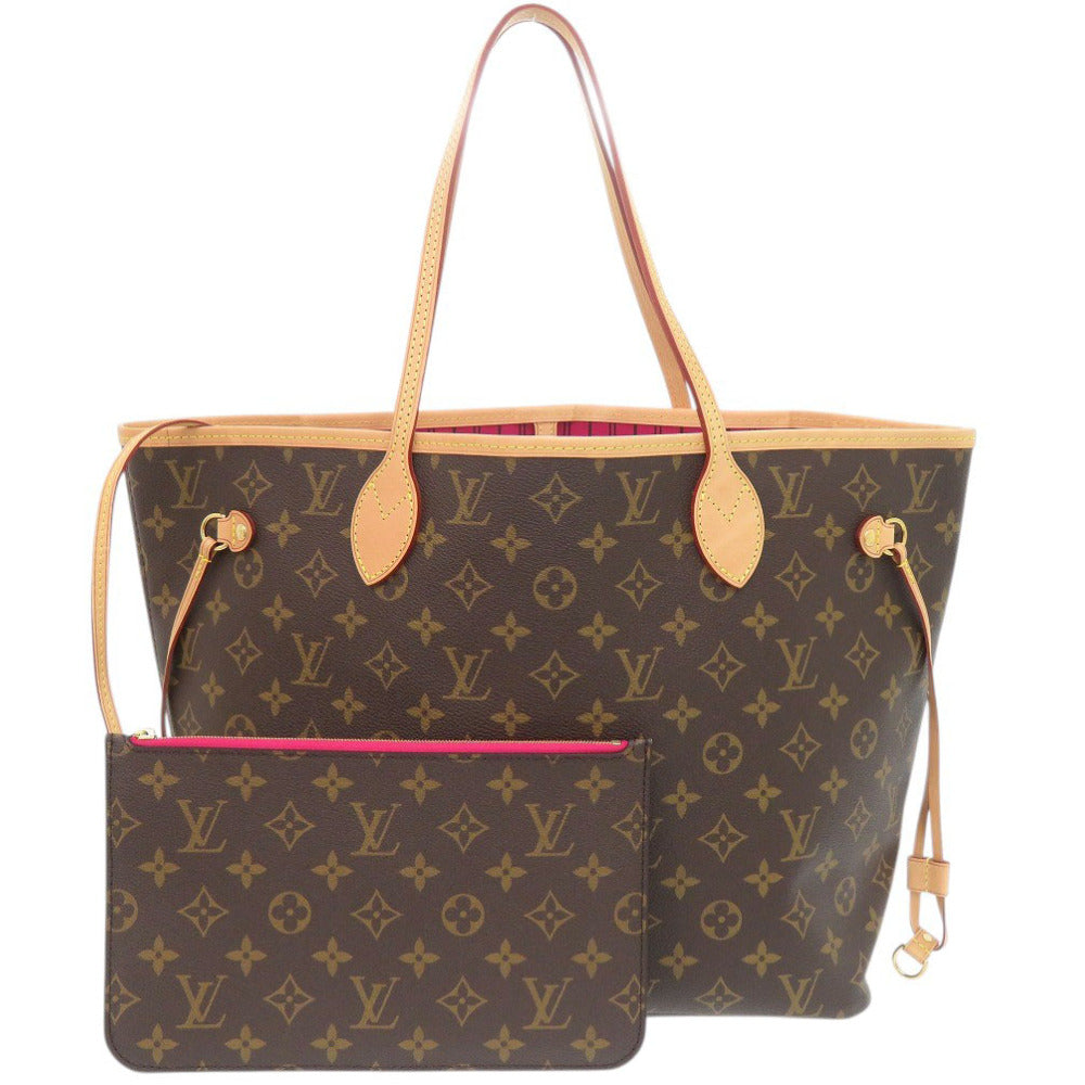 未使用 ルイ ヴィトン ネヴァーフルMM モノグラム M41178 ICタグ ピヴォワンヌ トートバッグ LV 1649【中古】LOUIS VUITTON