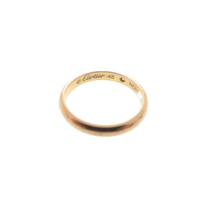 カルティエ 1895 ウェディング #48 K18PG 750PG ダイヤモンド ピンクゴールド リング 指輪 ジュエリー 1666【中古】CARTIER