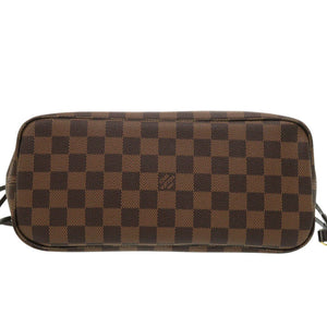 未使用 ルイ ヴィトン ネヴァーフルPM ポーチ付き ダミエ N41359 スリーズ トートバッグ LV 1679【中古】LOUIS VUITTON