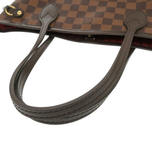 未使用 ルイ ヴィトン ネヴァーフルPM ポーチ付き ダミエ N41359 スリーズ トートバッグ LV 1679【中古】LOUIS VUITTON