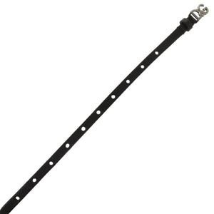 美品 ドルチェアンドガッバーナ D&Gロゴ メタル レザー ブラック 黒 ブレスレット 1700【中古】DOLCE&GABBANA