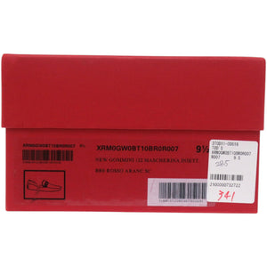 未使用品 トッズ for Ferrari フェラーリ ドライビングシューズ NEW GOMMINI 122 MASCHERINA INETT. XRM0GW0BT10BR0R007 レザー レッド 赤 レザーシューズ 1707【中古】TOD’S