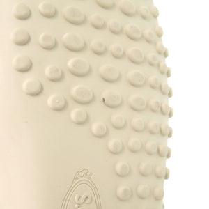 新品同様 トッズ ドライビングシューズ GOMMINI ゴンミーニ XXM24C0CW00OIL サイズ5.5 24.5cm レザー ラバー ホワイト 白 スリッポン ローファー モカシン 靴その他 1709【中古】TOD’S メンズ