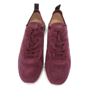 未使用品 トッズ サイズ40 スエード パープル スニーカー 1712【中古】TOD’S