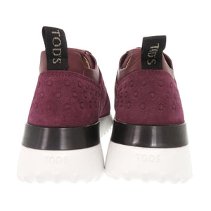 未使用品 トッズ サイズ40 スエード パープル スニーカー 1712【中古】TOD’S