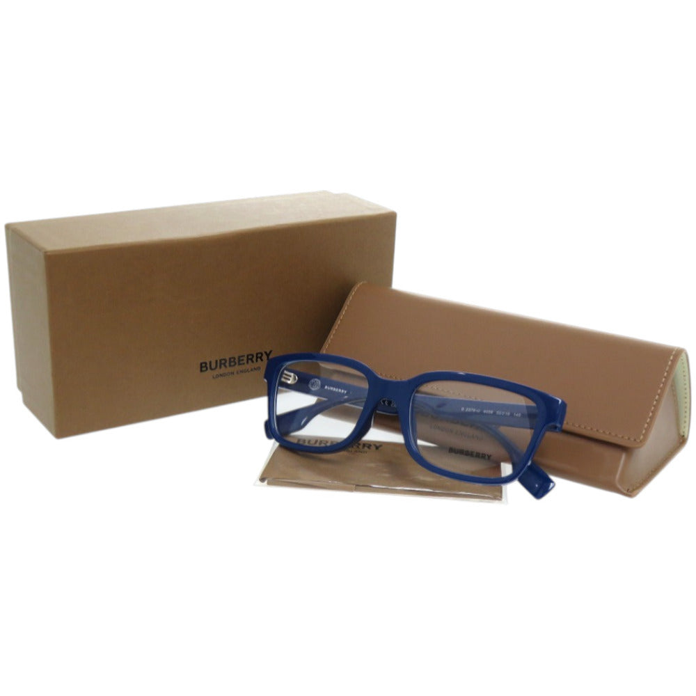新品同様 バーバリー B 2379 U 4058 プラスチック ブルー 青 サングラス 1728【中古】BURBERRY