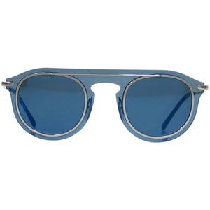 新品同様 ドルチェアンドガッバーナ DG2169 プラスチック メタル ブルー 青 サングラス 1729【中古】DOLCE&GABBANA