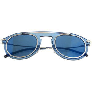 新品同様 ドルチェアンドガッバーナ DG2169 プラスチック メタル ブルー 青 サングラス 1729【中古】DOLCE&GABBANA