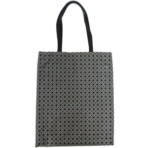 美品 イッセイミヤケ BAOBAO バオバオ CRISPY クリスピー BB92 AG601 コットン マットグレー 灰 トートバッグ 1752【中古】ISSEY MIYAKE