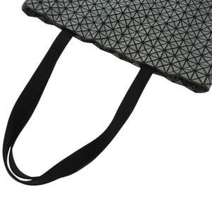 美品 イッセイミヤケ BAOBAO バオバオ CRISPY クリスピー BB92 AG601 コットン マットグレー 灰 トートバッグ 1752【中古】ISSEY MIYAKE