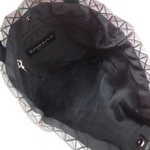 美品 イッセイミヤケ BAOBAO バオバオ CRISPY クリスピー BB92 AG601 コットン マットグレー 灰 トートバッグ 1752【中古】ISSEY MIYAKE