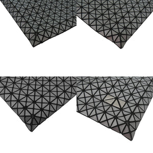 美品 イッセイミヤケ BAOBAO バオバオ CRISPY クリスピー BB92 AG601 コットン マットグレー 灰 トートバッグ 1752【中古】ISSEY MIYAKE