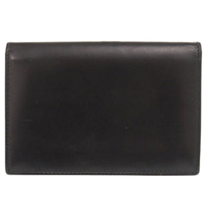 ブルガリ レザー ブラック カードケース 名刺入れ 黒 1789【中古】BVLGARI