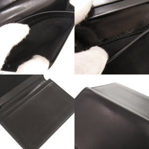 ブルガリ レザー ブラック カードケース 名刺入れ 黒 1789【中古】BVLGARI