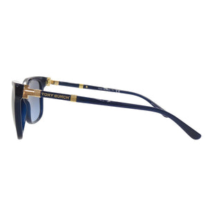 新品同様 トリーバーチ TY7109 ブルー 青 プラスチック サングラス 1790【中古】Tory Burch