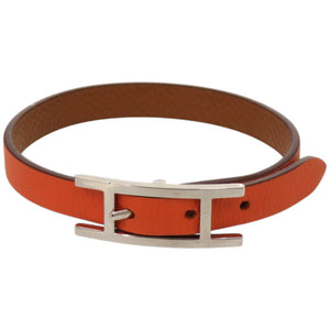 美品 エルメス ビーアピ ドゥブルトゥール スイフト メタル オレンジ ブレスレット 1791【中古】HERMES