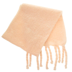 新品同様 ジルサンダー J03TE0010 J40075 モヘア/ウール/ナイロン ピンク マフラー 1794【中古】JIL SANDER