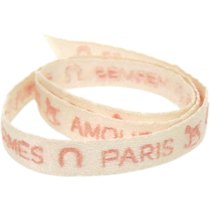 新品同様 エルメス ベビー用ミサンガ ホワイト ブレスレット 1796【中古】HERMES