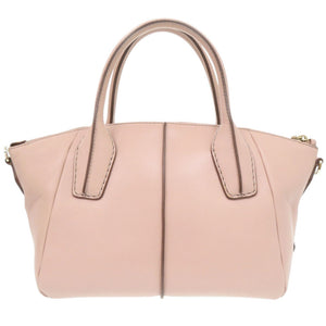 美品 トッズ 2WAY Dスタイリング レザー ピンク ハンドバッグ 1797【中古】TOD’S