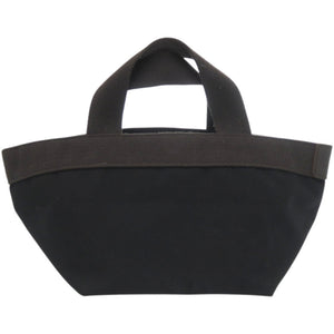 美品 エルベ シャプリエ レザー キャンバス ノワール 黒 ハンドバッグ 1824【中古】Herve Chapelier