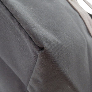 美品 エルベ シャプリエ レザー キャンバス ノワール 黒 ハンドバッグ 1824【中古】Herve Chapelier