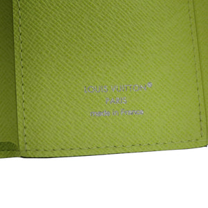新品同様 ルイ ヴィトン モノグラム ヴィクターウォレット タイガラマ M14129 タイガ 蛍光イエロー LV 黄 三つ折り財布 1829【中古】LOUIS VUITTON
