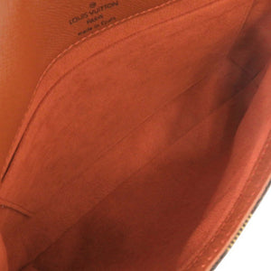 美品 ルイ ヴィトン ミュゼットタンゴ ダミエ N51255 ブラウン ショルダーバッグ LV 1848【中古】LOUIS VUITTON