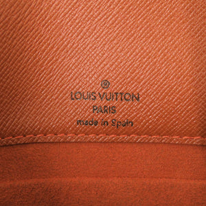 美品 ルイ ヴィトン ミュゼットタンゴ ダミエ N51255 ブラウン ショルダーバッグ LV 1848【中古】LOUIS VUITTON