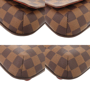 美品 ルイ ヴィトン ミュゼットタンゴ ダミエ N51255 ブラウン ショルダーバッグ LV 1848【中古】LOUIS VUITTON